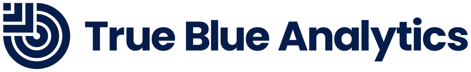 True Blue Analytics logo